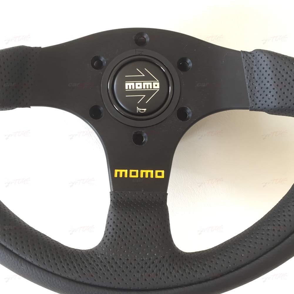 Amazon.com: MOMO Motorsport Team Street Steering Wheel, Black